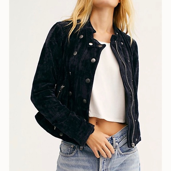 Free People jacket Dusk Till Dawn Velvet Jacket - Picture 2 of 8